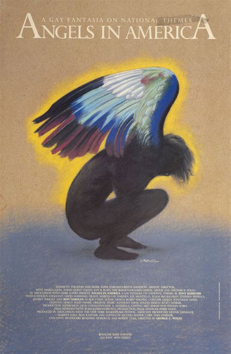 Angels in America Original 1993 U.S. Window Card Poster | Angel, Window ...