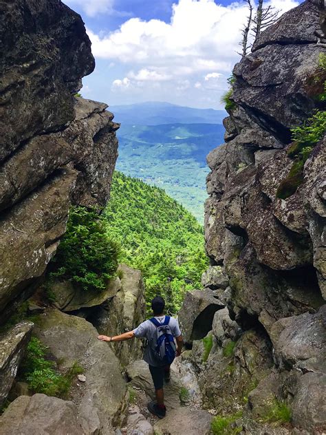 hiking Grandfather Mountain 7 mile hike near Boone, North Carolina : r ...