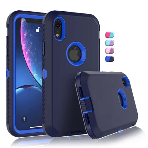 iPhone XR Cases, Sturdy Phone Case for iPhone XR 6.1", Tekcoo Full-Body ...