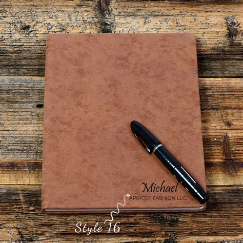 Personalized Leather Portfolio in Light Brown custom Leather - Etsy