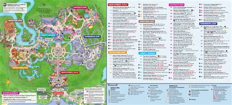 The Official Magic Kingdom Map + Tips For Your Visit - Disney Trippers