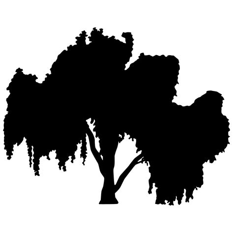 willow tree silhouette clipart 10 free Cliparts | Download images on ...