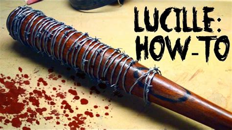 How To Make Lucille (Negan's Bat) - Replica TUTORIAL! | Negan's bat ...