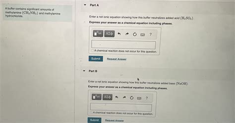 Solved A buffer contains significant amounts ofmethylamine | Chegg.com