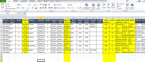 Word Table for each row in Excel using word template – iGlowSoft