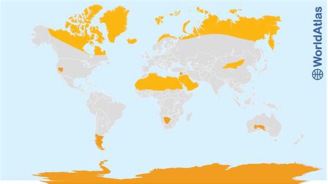 The 10 Largest Deserts In The World - WorldAtlas