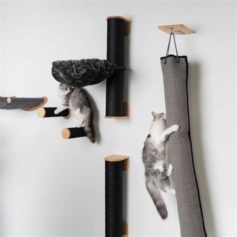 Cat Climbing Wall - Climb and Scrambling Bag (Blackline) - CatTreeKing ...