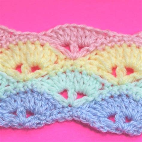 10 Easy, Beginner Crochet Stitch Patterns - All Crafts Channel in 2020 ...