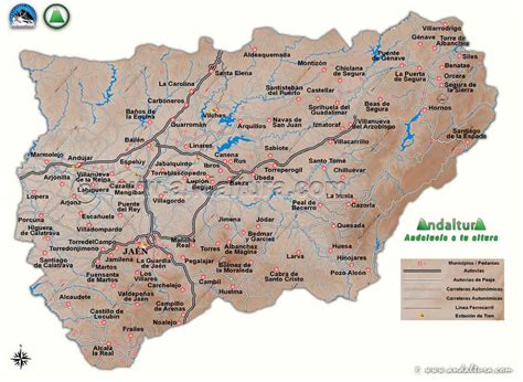 Provincia de Jaén - Naturaleza a todos los niveles - Andaltura