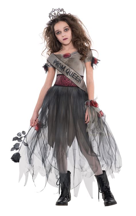 Zombie Girls Age 12-16 Fancy Dress Halloween Teen Kids Childs Party ...