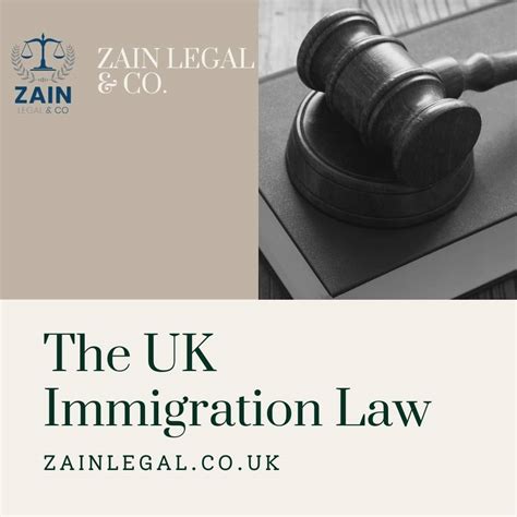 The Immigration Law in the UK (MW432) - Zain Legal & Co