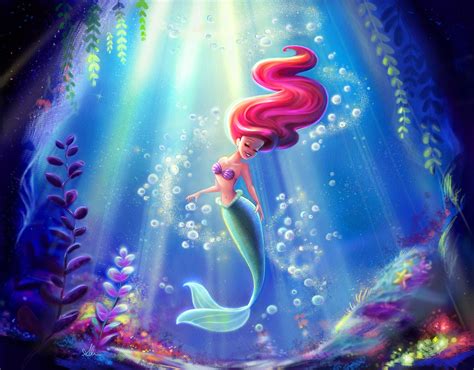 Little Mermaid Wallpapers - Wallpaper Cave