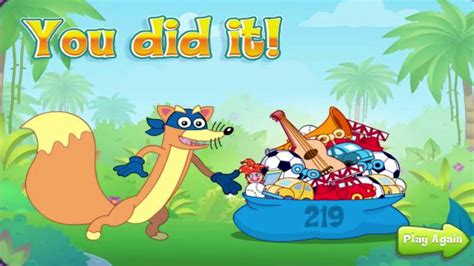 Swiper the Explorer - Dora Online Game for Children - YouTube