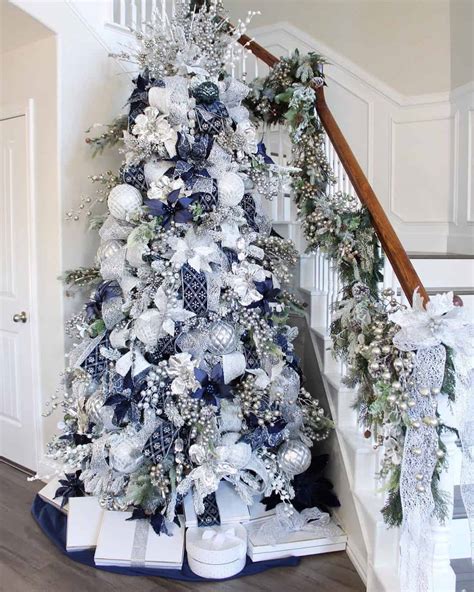 Blue White Christmas Tree Decorations - Soul & Lane