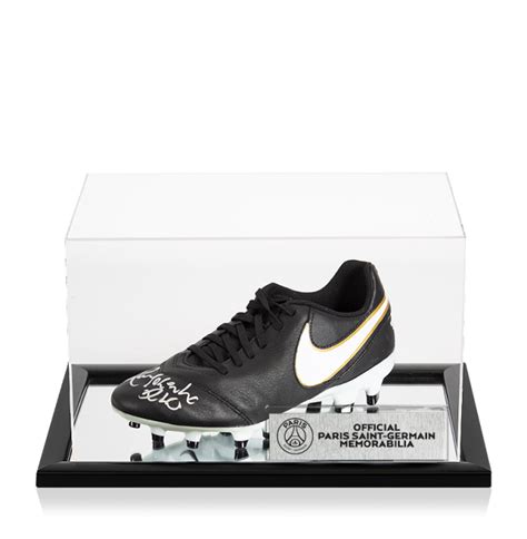 Ronaldinho Official Paris Saint-Germain Signed Black Nike Tiempo Boot ...