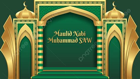 Maulid Green Background, Maulid, Green Background, Maulid Nabi Saw ...