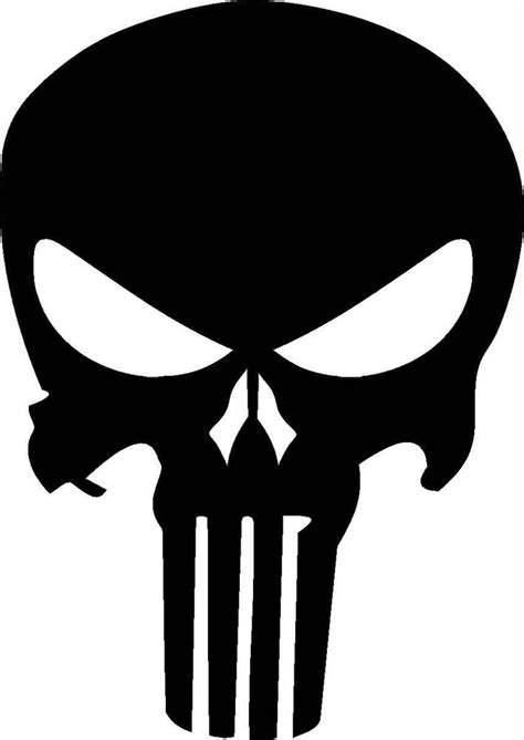 The Punisher Decal | Punisher skull, Punisher logo, Punisher tattoo