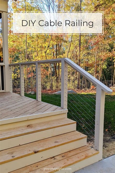 Diy cable railing an easy deck upgrade – Artofit