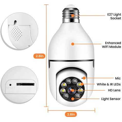 1080P Light Bulb Spy Camera – Frusable