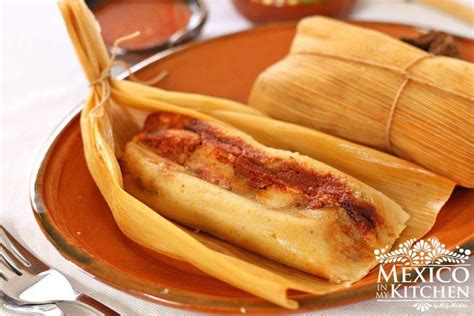 Sweet Corn Tamales with a Savory Filling - Authentic Mexican Food ...