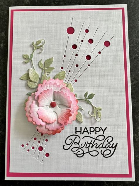 Pin by Pamela Howe McGiboney on DIY Birthday Cards | Floral cards ...