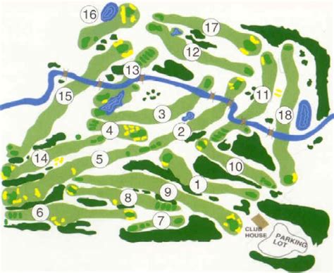 Course Layout - Big Run Golf Club