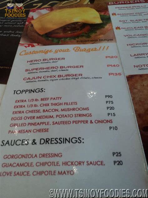 Boulevard Diner: Wholesome Burgers and Fries (Closed) | Tsinoy Foodies