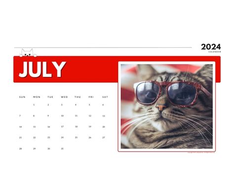 2024 Wall Calendar 2024 Cat Calendar 2024 Wall Calendar Printable 2024 ...