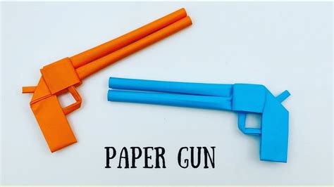 How To Make Origami Gun