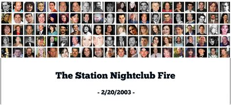 The Station Nightclub Fire Victims