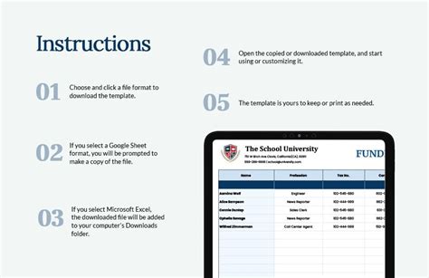 Fundraising Tracker Template in Excel, Google Sheets - Download ...