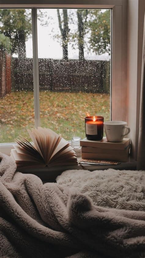 Cosy Rainy Day by My Window 🕯️