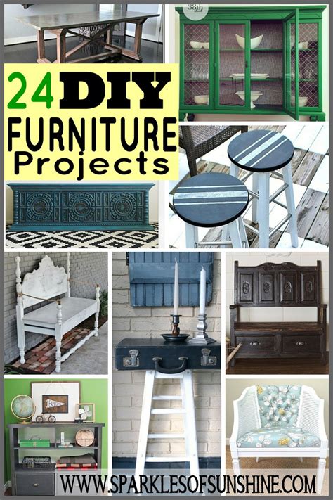 24 DIY Furniture Projects For Inspiration - Sparkles of Sunshine