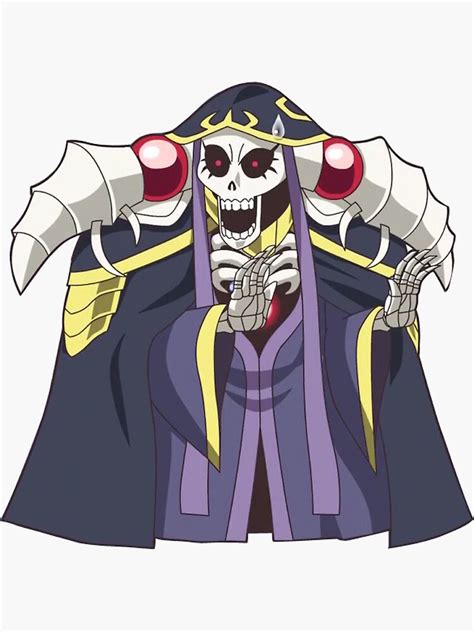 "Overlord - Ainz Ooal Gown" Sticker for Sale by Gladius- | Redbubble