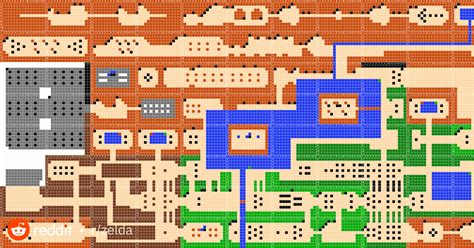 Nintendo Zelda Map