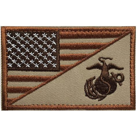 Marine Corps Tactital Patch USMC EGA Patch American Military Flag ...