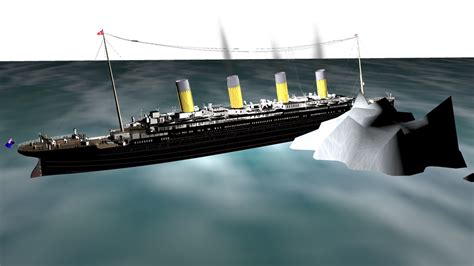 Titanic Iceberg Collision 2 by FleetAdmiral01 on DeviantArt