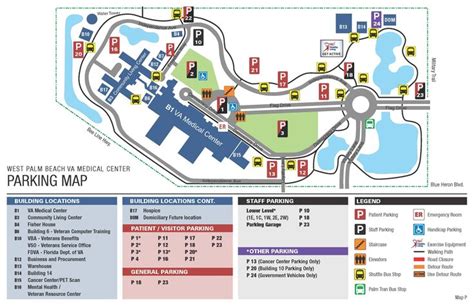 Facility Map - West Palm Beach VA Medical Center | West palm beach ...