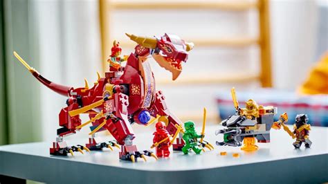 Lima plot terungkap dalam set LEGO NINJAGO Dragons Rising