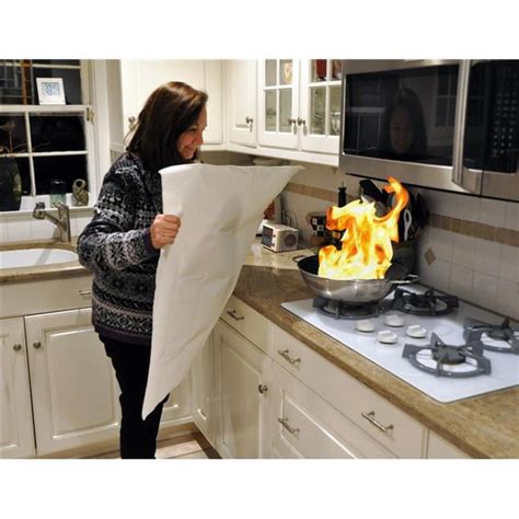 Skil-Care 915310 Flame Snuffer Kitchen Fire Blanket - Walmart.com ...