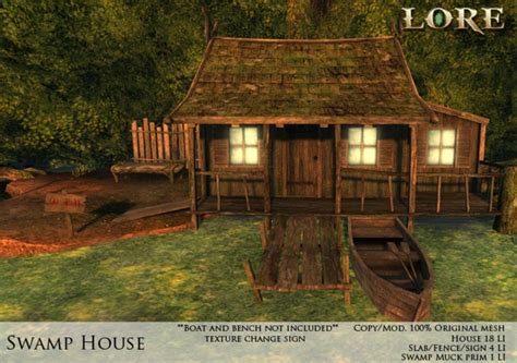 Second Life Marketplace - {LORE} Swamp House