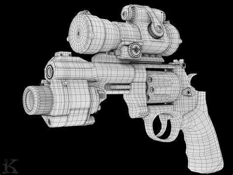 M&P Gun - Imran Khalique | 3D Artist