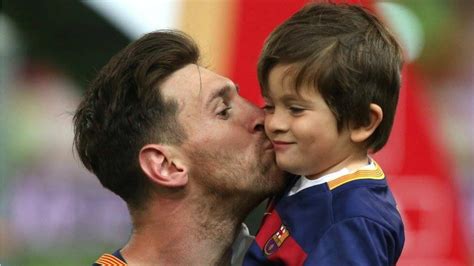 Lionel Messi’s Oldest Son, Thiago, Is Falling In Love With Football | The18