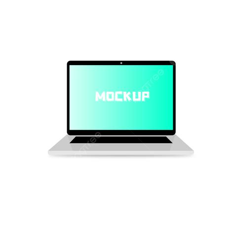 Modern Laptop Mockup Vector, Laptop, Modern Laptops, Mockup Laptop PNG ...