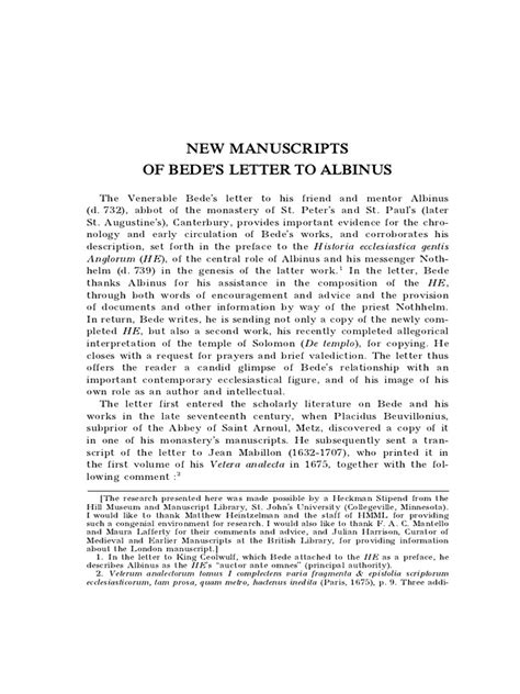 (PDF) New Manuscripts of Bede's Letter to Albinus.pdf - DOKUMEN.TIPS