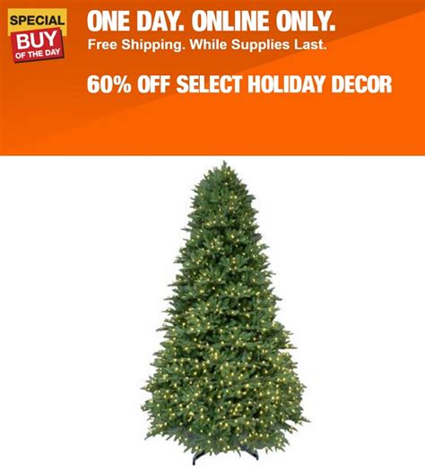 Today Only: 60% off Christmas Trees at Home Depot - AddictedToSaving.com