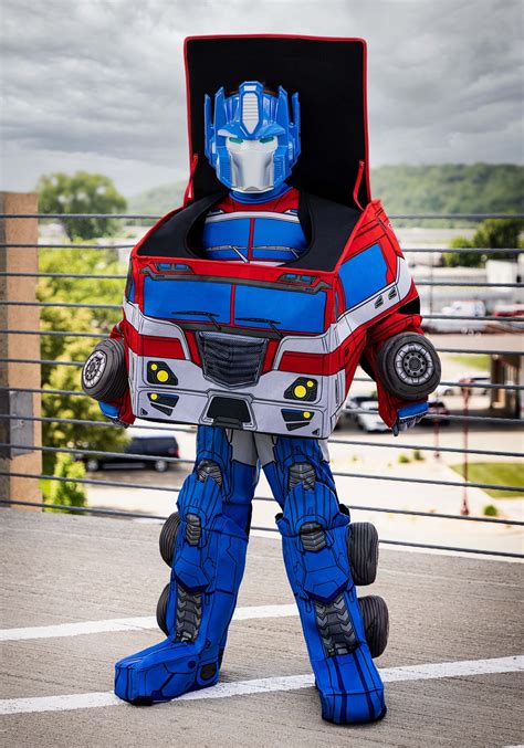 Transformers Converting Optimus Prime Costume for Boys