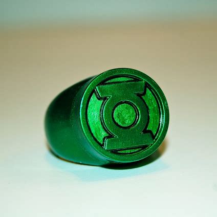 Comic world: Green Lantern Rings