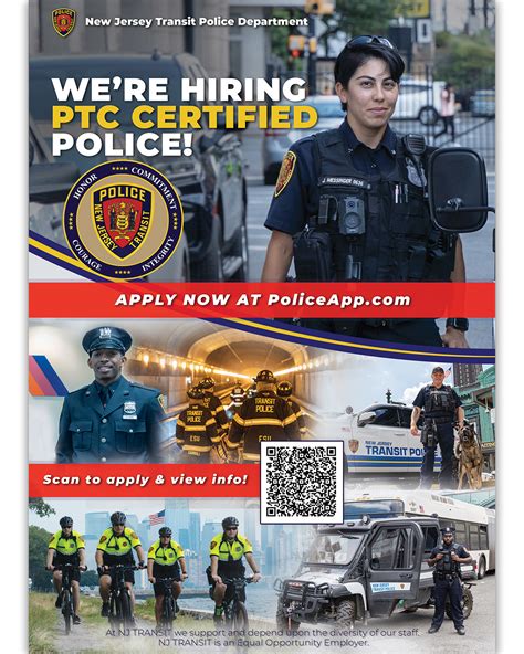 NJTPD HIRING | NJT Police