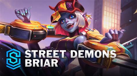 Street Demons Briar Skin Spotlight - League of Legends - YouTube